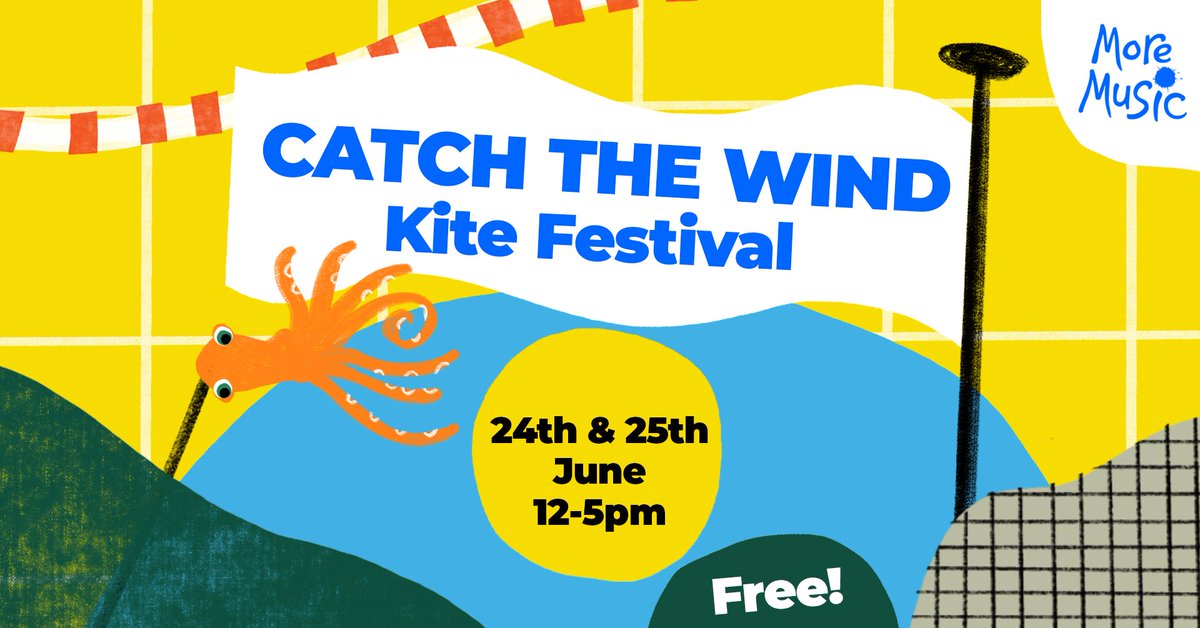 Inclusive_North's tweet photo. Catch the Wind Kite Festival Sat 24 & Sun 25 June 12pm - 5pm
One of the highlights of summertime in Morecambe, Catch the Wind is a fun, free festival for all ages.
https://t.co/wbCEaw4wt8
#catchthewind #morecambebay #morecambeprom #ACEsupported #letscreate https://t.co/BnvTdc4uud