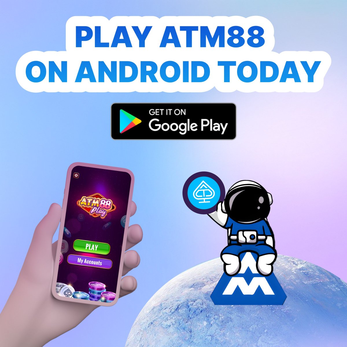 📱ATM88 is now available on CH Play App📱

Yahhhhhh!!!!!

ATM88 has already landed on CH Play. Download it now and start experiencing right away.

Click here for detailed instructions: docs.atm88.io/usage/login-an…
