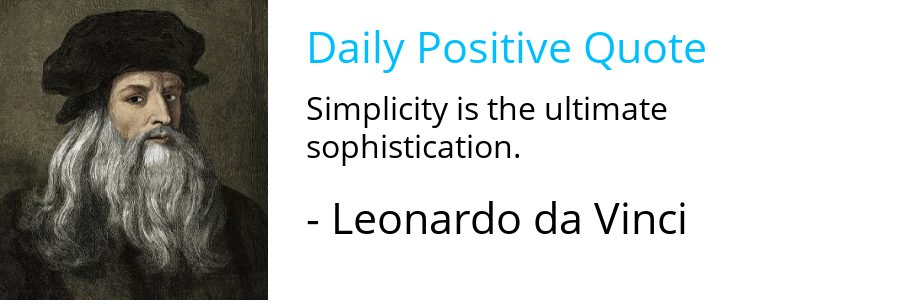 #positivequote by Italian polymath of the Renaissance #leonardodavinci (1452 - 1519) johnfgroom.com/blog/2015/12/2…