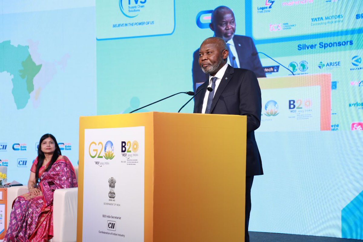 FollowCII's tweet image. We recognise the Indian economic progress. Various UN reports on #trade and development mention that #Africa is the most profitable region in the world and experiencing increased flow in #FDIs. We look forward to #India’s partnership to create a bright future in trade and