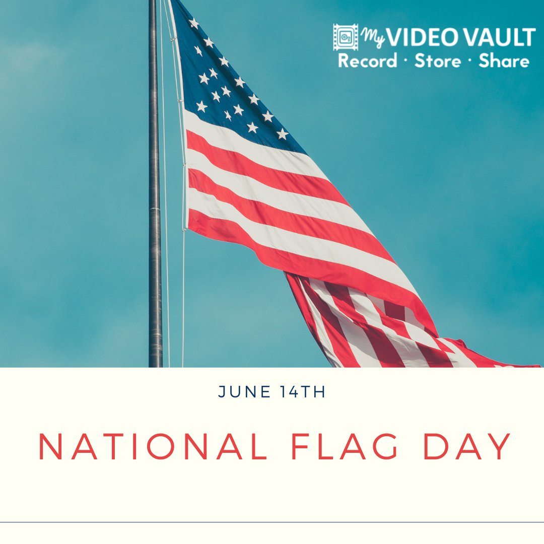 On June 14, 1777, the Continental Congress approved the design of a national flag. Today, we fly our Stars and Stripes proudly!
#myvideovault #myvideovaultapp #familyhistory #lifestories #preservememories #familytraditions #stories #memories #livinglegacy #oralhistory #bestapp