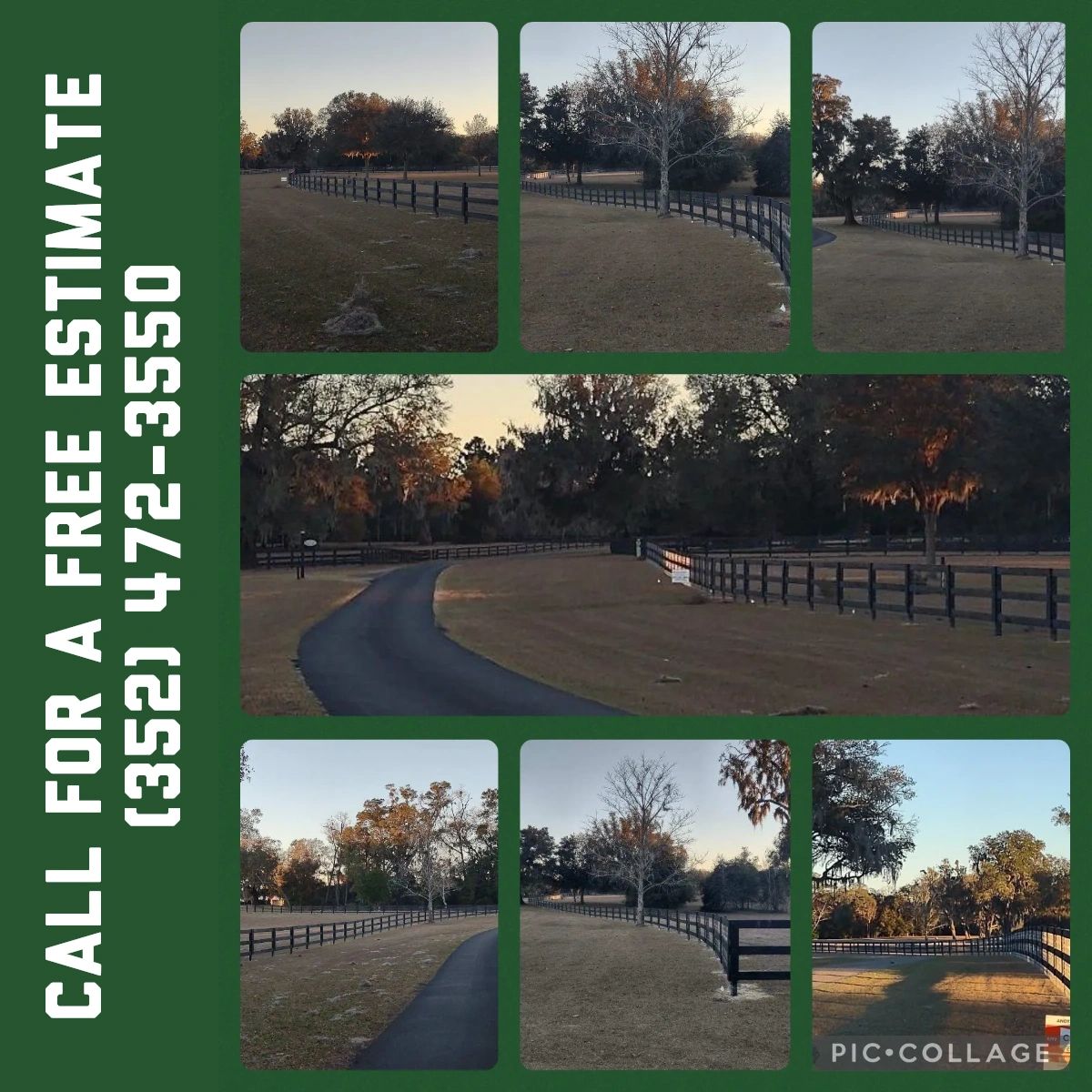 This beautiful pasture with our fence is something to be proud of! Call now for your free estimate: (352) 472-3550. #AllFloridaEnterprises #CustomFences #FloridaHomes #fences #Gainesville