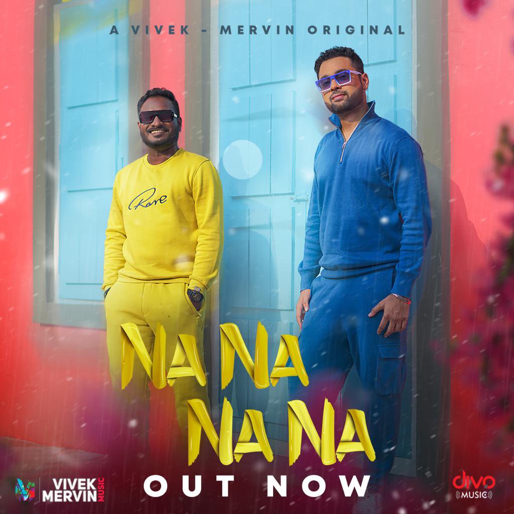 vijayantony's tweet photo. Happy to release #Nananana
All the best to Vivek-Mervin on your next independent music video😊

https://t.co/yldCHjgxn5

@iamviveksiva @MervinJSolomon
Lyrics by @VishnuEdavan1 
Directed by @ImHharan 

#AVivekMervinOriginal 

@shervinvinu @apsar25 @getmejaswa @divomusicindia https://t.co/T2xYbryMUo