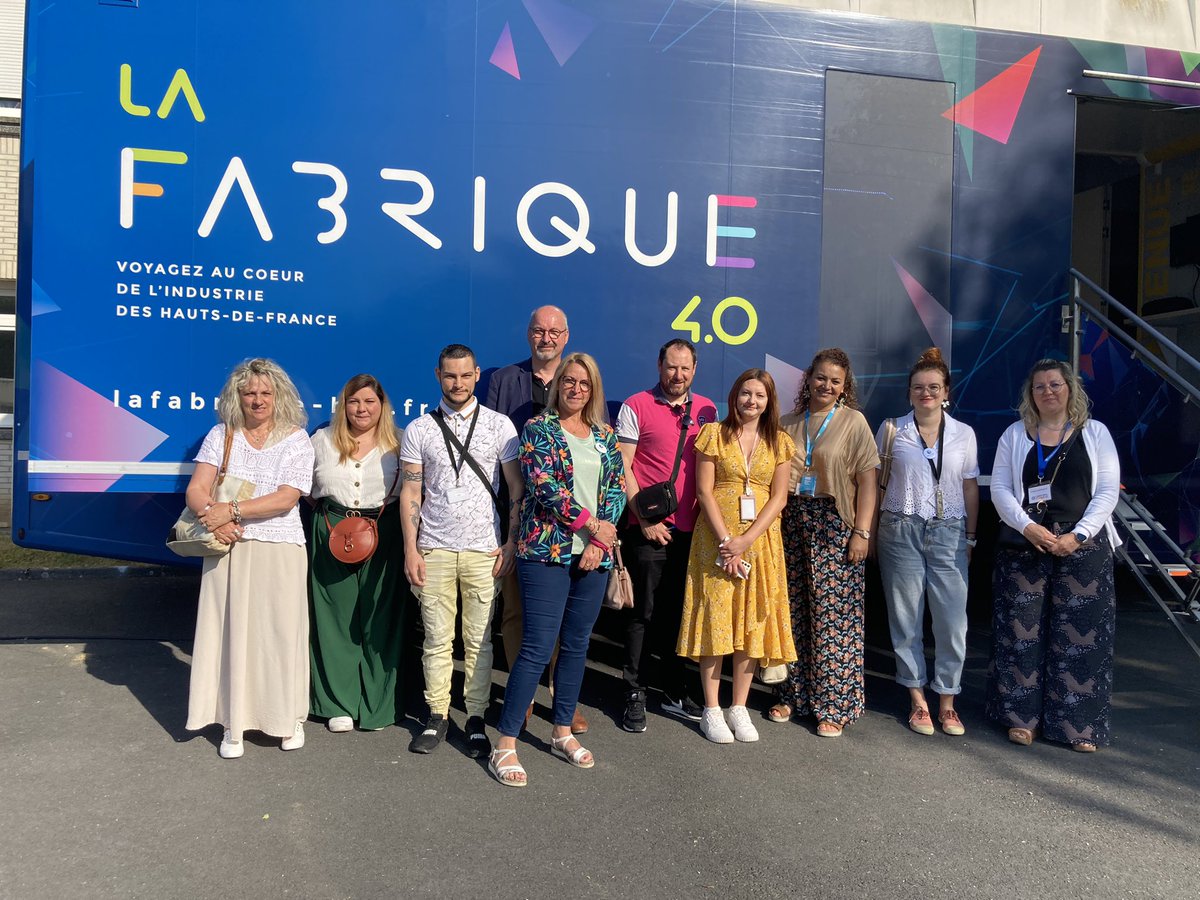 Nous avons eu la chance de pouvoir de découvrir les métiers de l’Industrie à l’intérieur de La Fabrique 4.0 avec <a href="/UIMMGH/">UIMM Grand Hainaut</a> 🚛⚙️ Les partenaires ainsi que les demandeurs d’emploi étaient présents lors de cette matinée 🆙 <a href="/CambresisEmploi/">Cambrésis Emploi</a> <a href="/Capemploi_/">Cap Emploi</a> <a href="/departement59/">Département du Nord</a> et Mission Locale