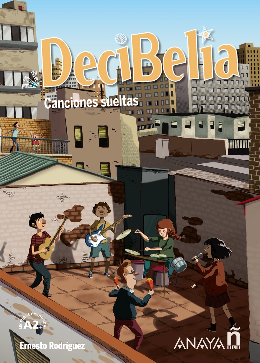 Edelsa_AnayaELE's tweet photo. Ya está disponible el segundo volumen de #Decibelia, un divertido cómic con actividades para tus estudiantes adolescentes. Si quieres conocer más, entra aquí https://t.co/tJb9EdMPQA ¡No te lo pierdas! https://t.co/ZYYcsfrmW3