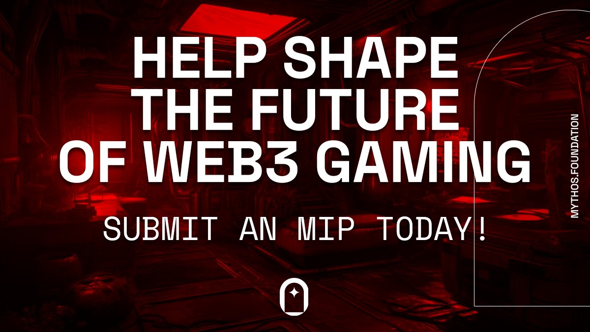 Simply put, an MIP (Mythos Improvement Proposal) is a streamlined way for game devs &amp; #Web3 entrepreneurs to propose their projects to Mythos DAO, and potentially receive funding to help get those projects across the finish line.

Learn more today 👇
forum.mythos.foundation