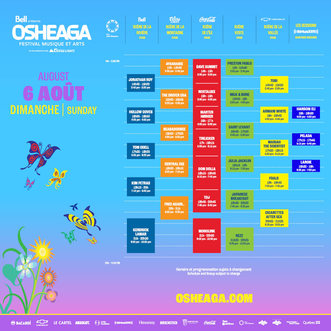 OSHEAGA (@osheaga) / Twitter