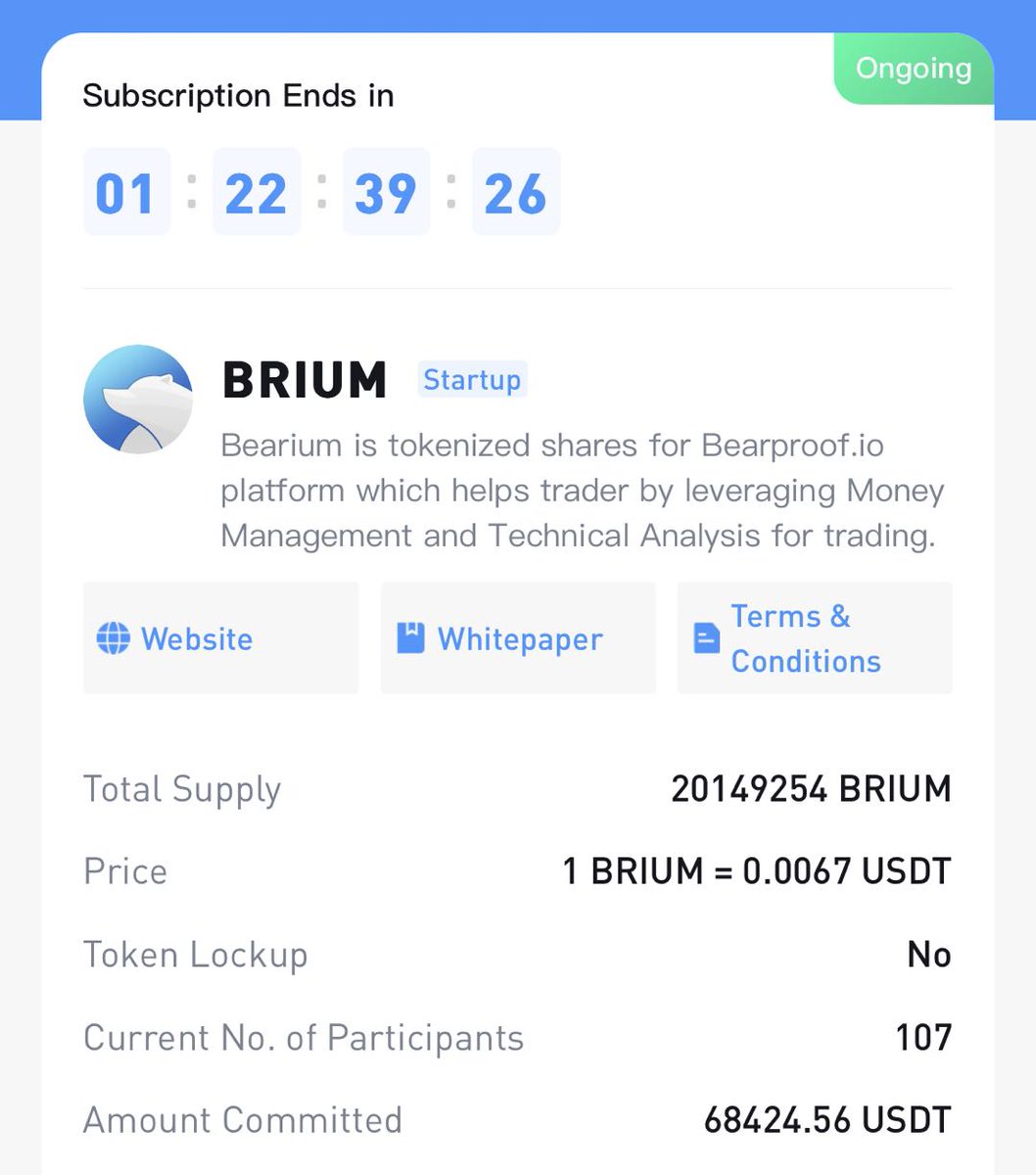 CoinstoreExc's tweet photo. 🎉Our Coinstore IEO launchpad has accomplished a remarkable feat, raising $68k USDT for BRIUM in less than 1.5 hours! There's still time for you to join the movement! 

💡More Details: https://t.co/mGOtTVwaJB 

#BRIUM #Crypto #IEO https://t.co/NiKfUJ8Oms