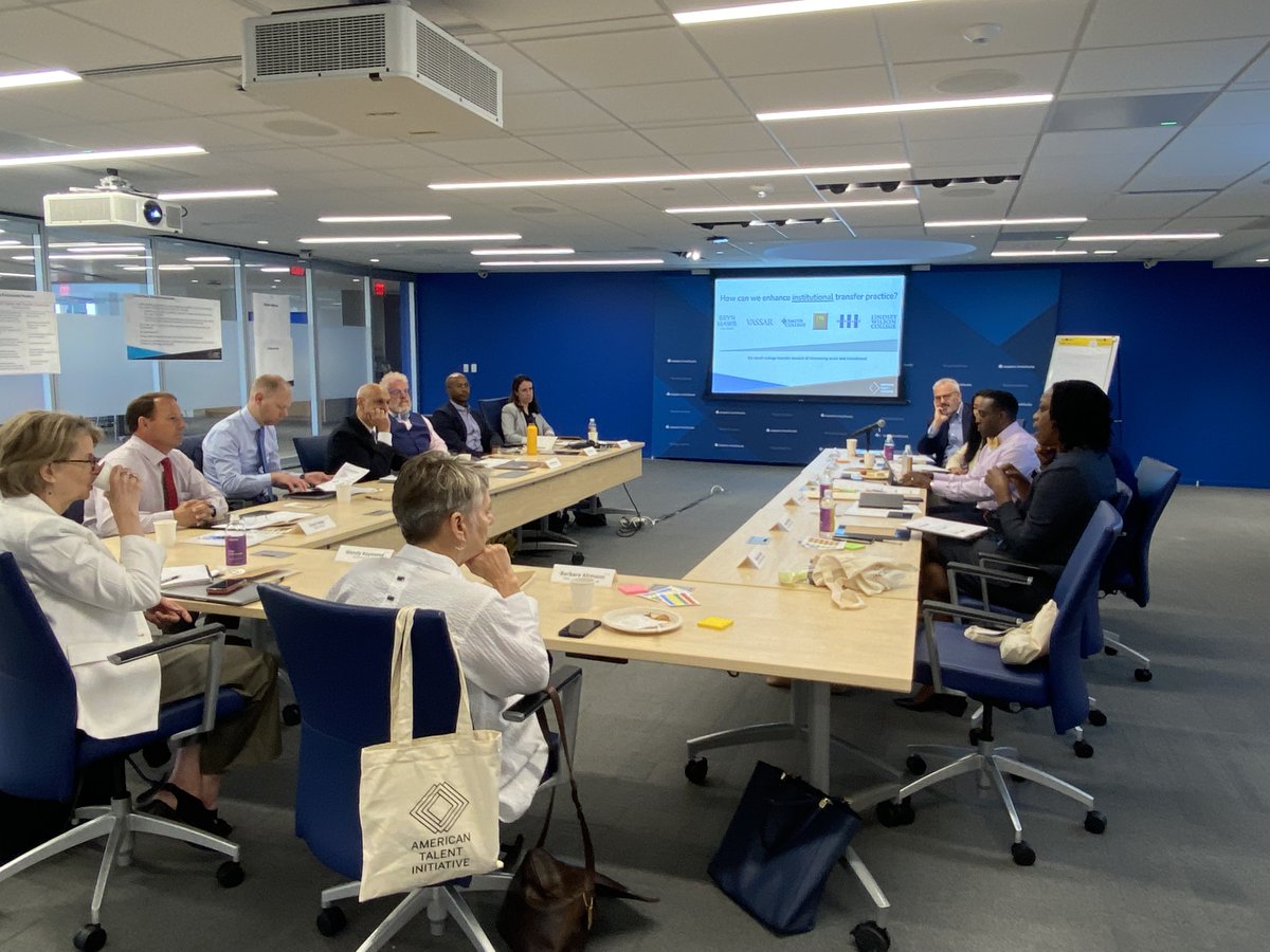 ATI_Talent's tweet photo. We're thrilled to have our #SmallCollege #Innovation community here in DC! Looking forward to having @haverfordedu, @FandMCollege, @KnoxCollege1837, @SusquehannaU, @alleghenycol, @HopeCollege, &amp; @WabashCollege share new strategies to support &amp; fund talented lower-income students. https://t.co/suoZbyVKHp