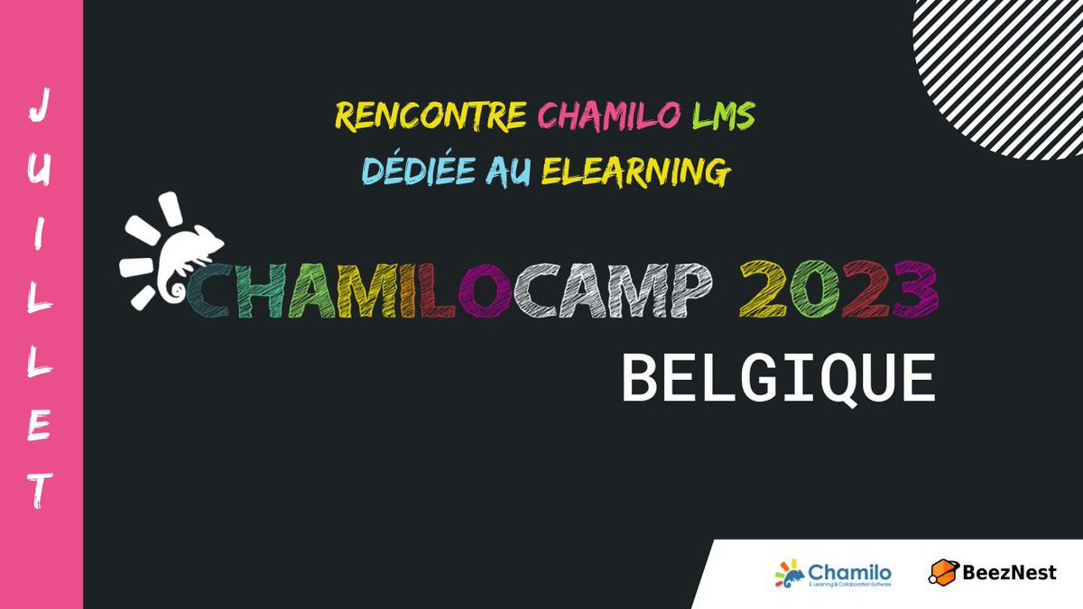 🇧🇪❤️ #elearning en Belgique, l’événement est #gratuit et organisé par l’association #Chamilo avec la présence de son président Monsieur <a href="/ywarnier/">Yannick Warnier</a> .N'oubliez pas de vous inscrire sur #Eventbrite 👉 eventbrite.be/e/billets-cham…