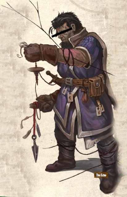 DemonicDem's tweet photo. #DarkArchive #pathfinder2e
Made a few adjustments to KHW's Echo for the Dark Archive game I'm running. I like how they turned out.
The majority of the awesome art is not mine, but I put the "witness protection" bands around his eyes and everything non-artifacty in glitchy image. https://t.co/ZtyAGdNyZU