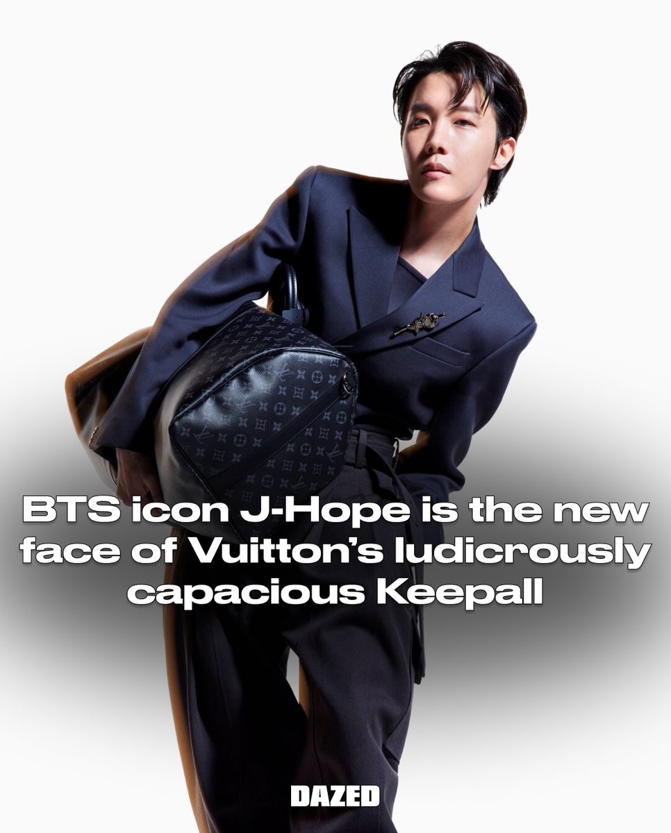 The @BTS_twt icon has been revealed as @LouisVuitton's latest campaign star. @bts_bighit #JHOPE #JHOPExLouisVuitton #BTSARMY   

See more: bit.ly/3N1ndiS