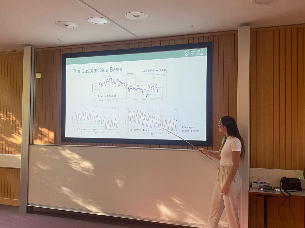 RMetS South East Local Centre (@rmets_southeast) on Twitter photo Fantastic talk by Sammy Petch (supervised by <a href="/TristanQuaife/">Tristan Quaife</a>) on Water, Energy and Carbon Budgets last night.
A huge thank you to our speaker and all those who attended! Fantastic talk by Sammy Petch (supervised by <a href="/TristanQuaife/">Tristan Quaife</a>) on Water, Energy and Carbon Budgets last night.
A huge thank you to our speaker and all those who attended!