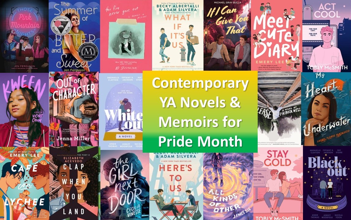 It's Thursday, which means we're continuing our series of highlighting books published by Quill Tree and Heartdrum that are perfect for Pride (and all year long!). Check out this list of fantastic contemporary YA and YA memoir recommendations! 📚🌈