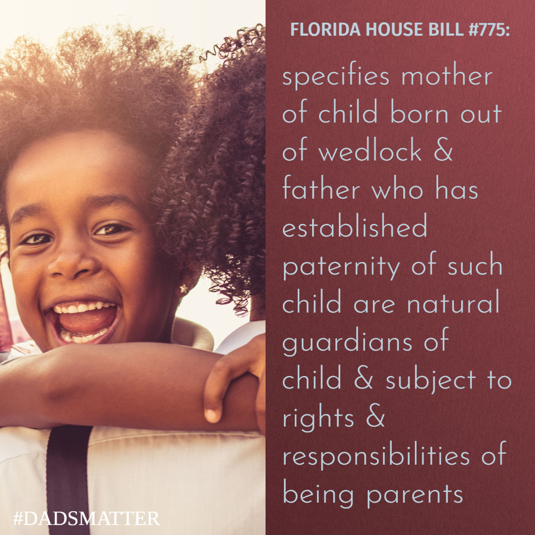 Thank you, Dr. Bernard W.H. Jennings, for taking the initiative to give unwed fathers a right to parent their children! He wrote a proposal to the State Legislature regarding unwed Fathers not having the same rights as unwed Mothers. It has been passed and will take effect 7.1.23