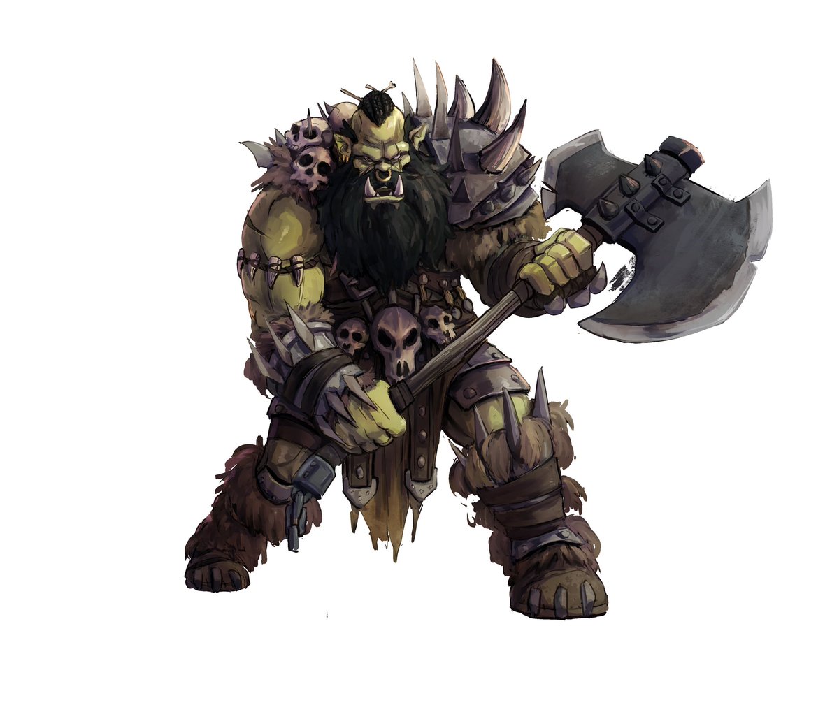TabletopBeard's tweet photo. "The Barbarian roared at the hook horror, the beast knew fear now, and would soon be just another notch on his axe."

https://t.co/rx34aoPjHw

#bearded #beard #beardoil #tabletop #tabletopgames #ttrpg #rpg #mmorpg #dnd #5e #Warhammer #40k #pathfinderrpg #orc #barbarian #axe #rage https://t.co/dbln42xiW7