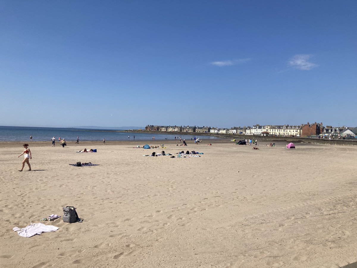 Troon in Scotland! Scorchio!