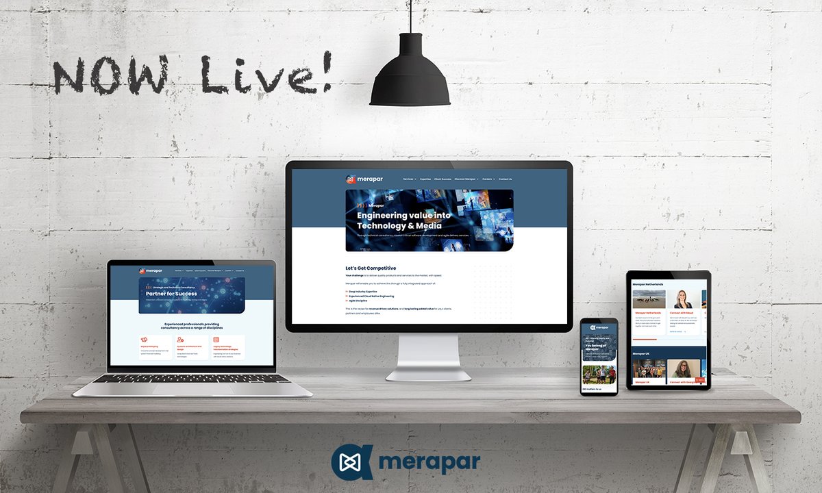MeraparTech's tweet image. 🎉 Exciting News! Introducing our new website! 🌐
👉  User friendly and giving you access to new content, we&apos;re focused on &apos;Engineering Value in Technology and Media&apos;. Work with, Partner with, or even join our team💡hubs.li/Q01Tvs980 #NewWebsiteLaunch #EngineeringValue