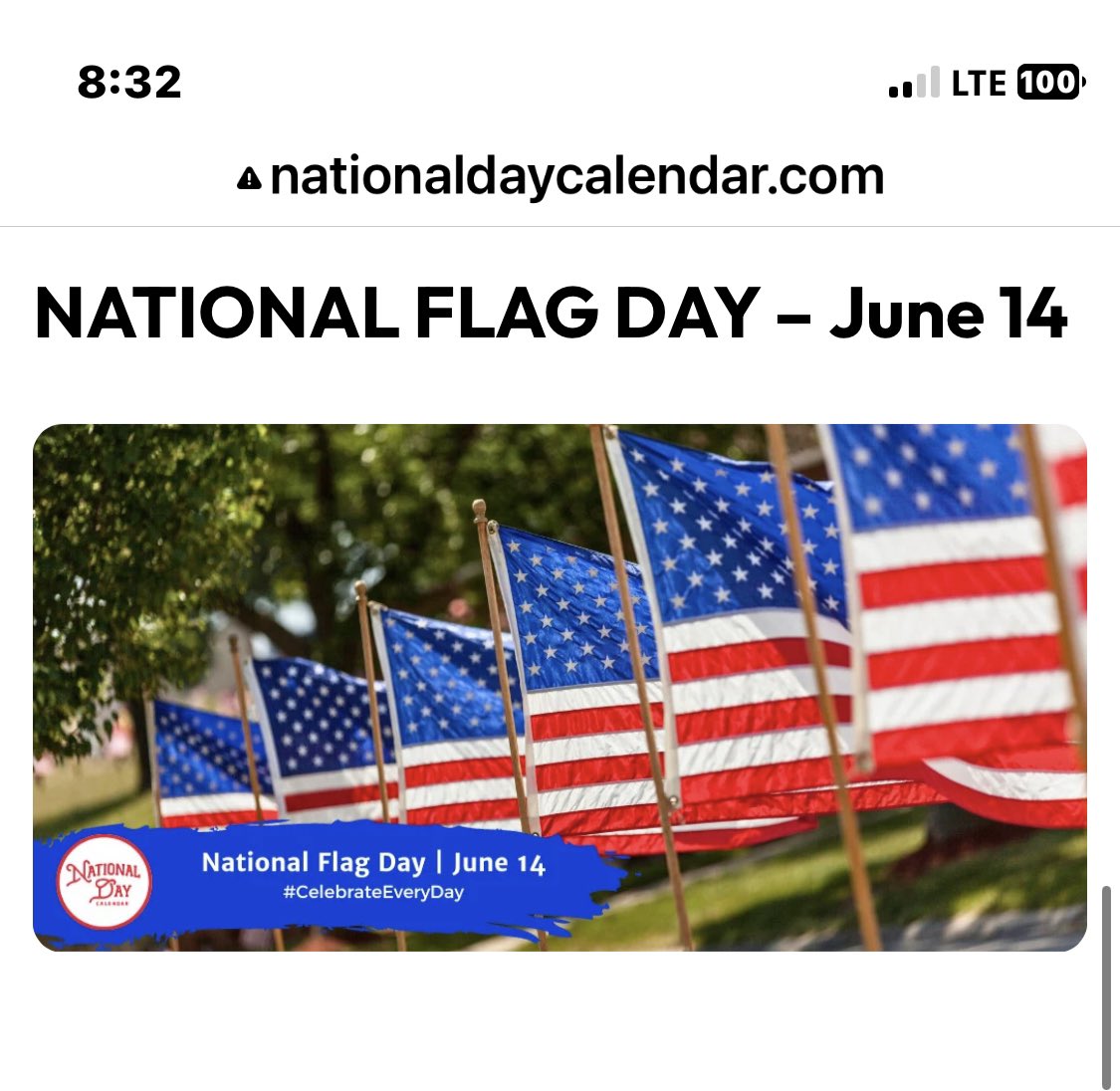 73DeniseStacey's tweet photo. #Wednesday 
#WednesdayMotivation

 #Celebrate

#NationalFlagDay
#NationalFlagDay2023

#ScreenShotChallenge2023
#ScreenShotIt 
#ScreenShot

#TagGame2023 #Tag

@DHollis38 
@Rebecca32026197 
@IAmSteveHarvey 
@DeniseHollis16 
@KOOL_DENISE 
@accordingtowoz 
@keith0sta 
@HolliwoodUSA https://t.co/FjmAoeO7NX