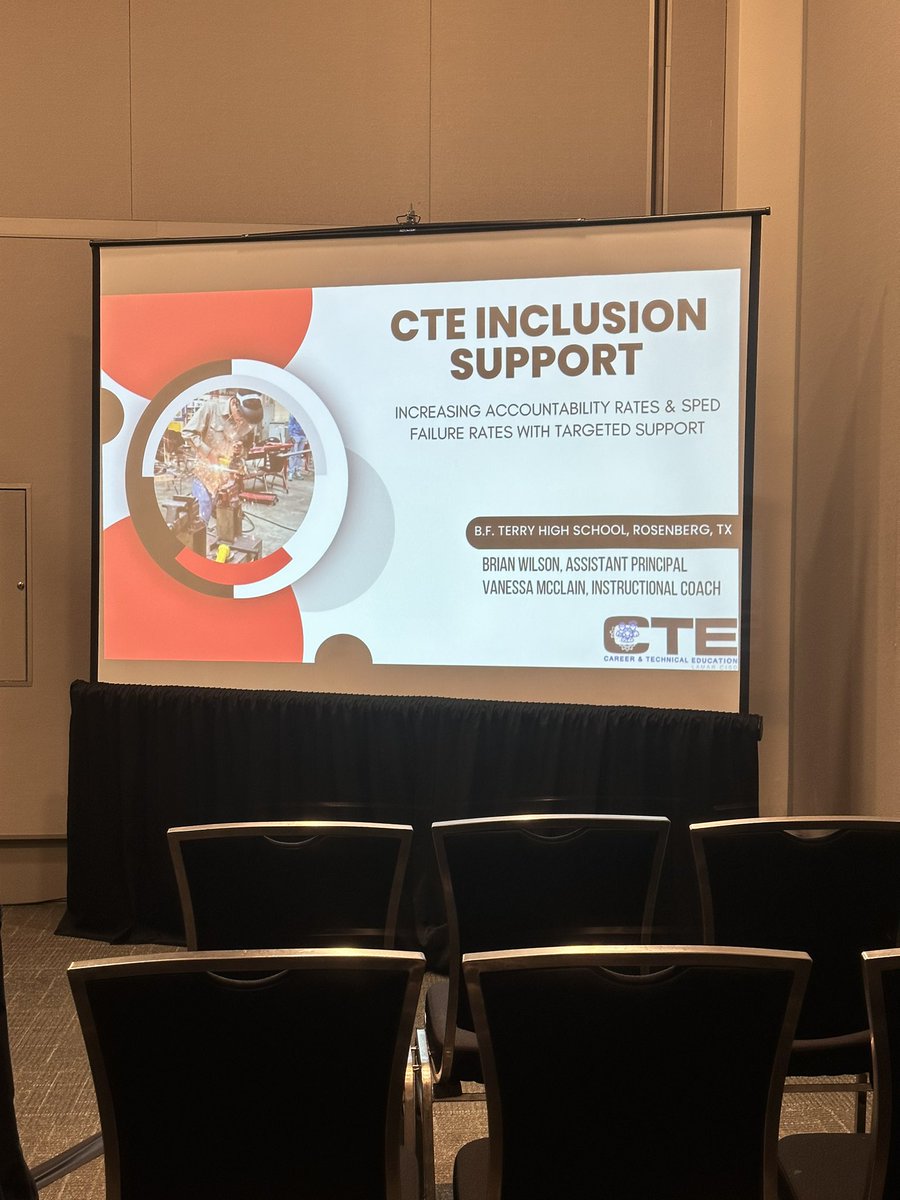 Excited to present today with @Briankwilson22 at @TASSP1 ! #cte #rangerpride We are in 11-B if you’re here!