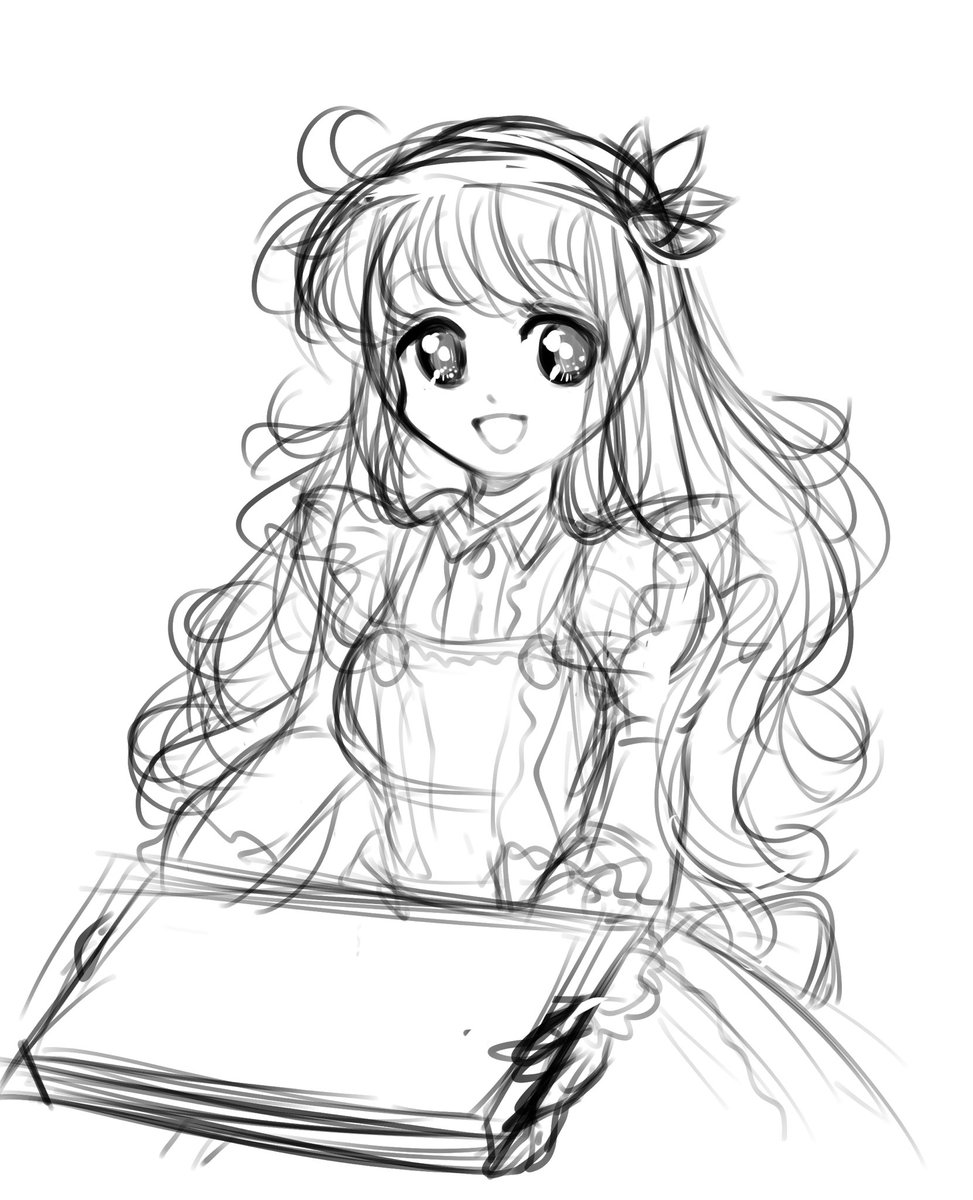 「Practice drawing pretty girl」|🩷ℂ𝕣𝕚𝕞𝕞𝕪/hitausのイラスト