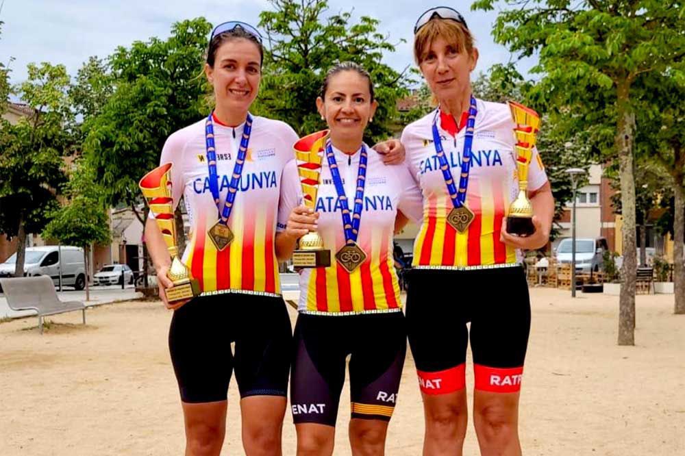 gebadia's tweet photo. 🚴‍♂️ 🏆El ciclisme femení gavanenc està d'enhorabona!

👏🏻MOLTES FELICITATS a la Cèlia, Úrsula i la Immaculada del @ccRatpenat pels tres podis aconseguits al campionat de Catalunya, i a la gavanenca Vanessa Bastida que també es fa fer una medalla de bronze.

https://t.co/pvSsdIPSQt https://t.co/JnsIxt2Ook