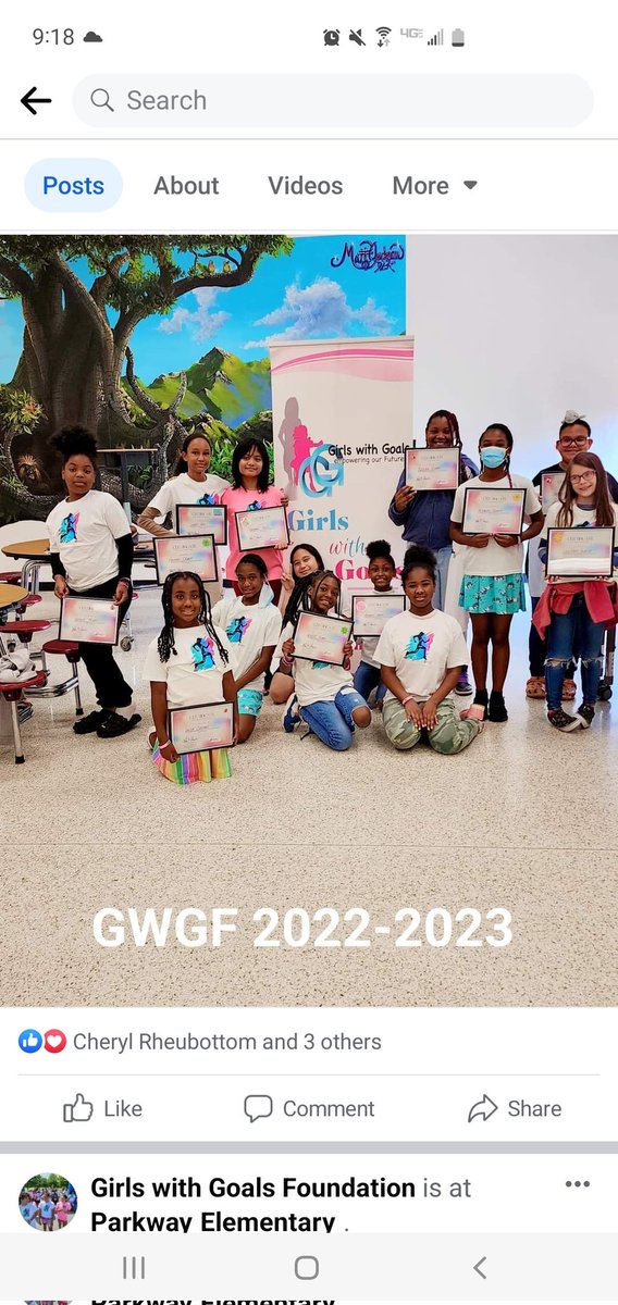 Rising 6 graders reflected what GWGF meant to them, and it's safe to say that we needed tissues 😪❤️.  We will miss them but we have the rest of the bunch to hangout with next year <a href="/ParkwayinVB/">Parkway Elementary</a>