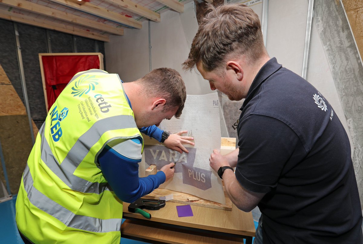 FETBishopstown's tweet photo. Thanks to @jonathanhealy @RedFMBusiness for talking to our NZEB Instructor @EndaMcbrien &amp; @andrewbrownlee7 of @SOLASFET   about our new Near Zero Energy Building &amp; Retrofitting Centre of Excellence. Listen on  https://t.co/rnFURSoU9Y
#thisisfet #fetisforeveryone  @CorkETB https://t.co/ua6nDiqKTZ