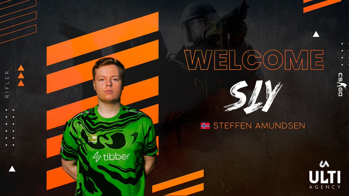 ULTI Agency (@ultiagency) on Twitter photo We are glad to announce that one of Norways biggest prospects have signed with <a href="/ultiagency/">ULTI Agency</a> 🇳🇴
Welcome to the ULTI family <a href="/SlyCSGOD/">sly</a> ✍️
He will be playing with <a href="/LetUsCookCS/">Let Us Cook</a> going forward - let's do this. We are glad to announce that one of Norways biggest prospects have signed with <a href="/ultiagency/">ULTI Agency</a> 🇳🇴
Welcome to the ULTI family <a href="/SlyCSGOD/">sly</a> ✍️
He will be playing with <a href="/LetUsCookCS/">Let Us Cook</a> going forward - let's do this.