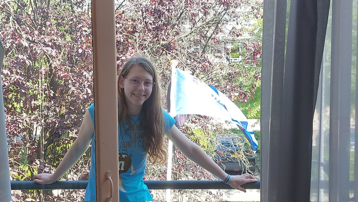 ScoutAanDeSchie's tweet image. Zelf vond ze het best spannend,  wij hadden er alle vertrouwen in: ze is geslaagd voor haar Vwo- diploma! 

#trots #examen #geslaagd