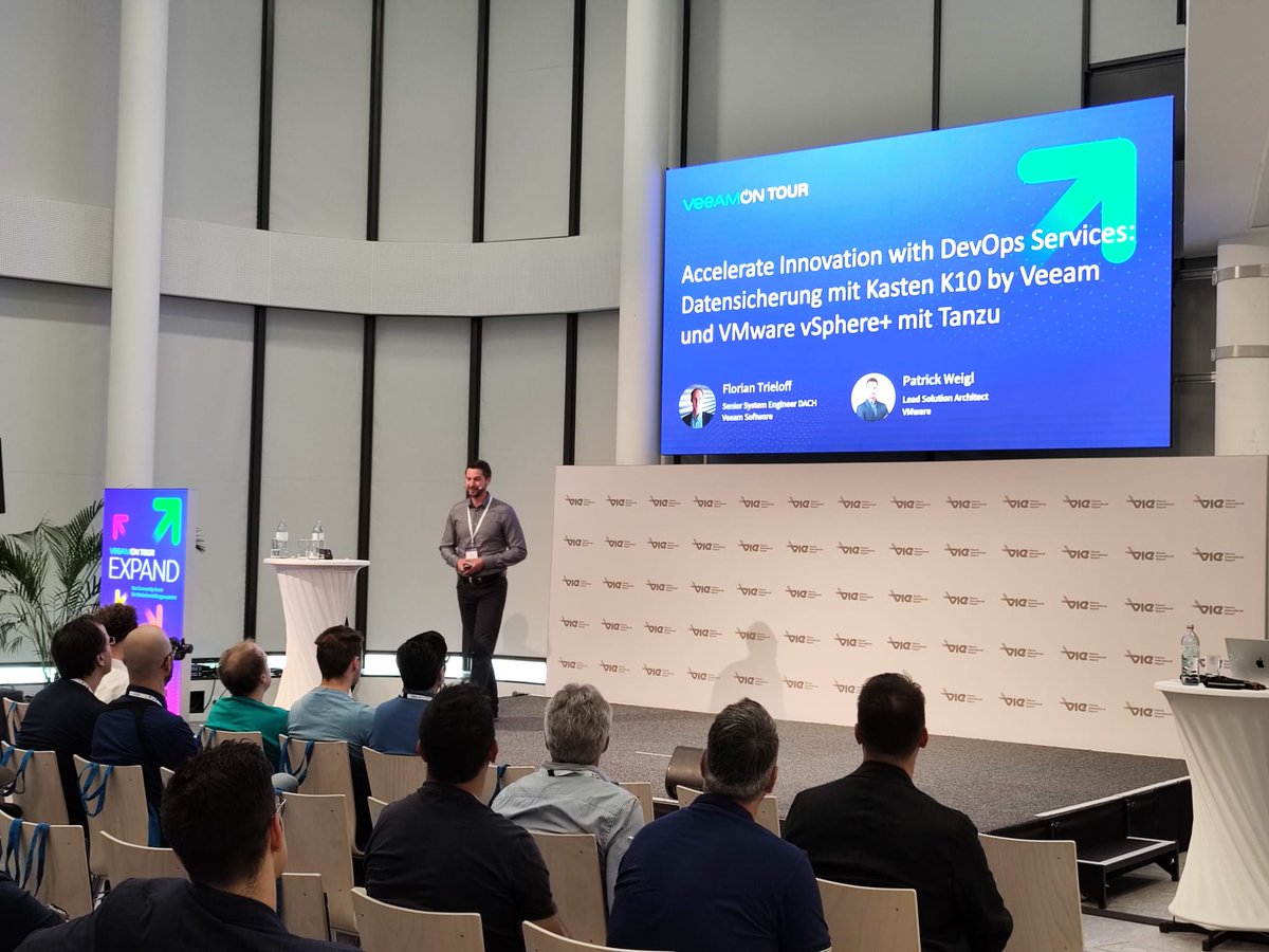 Wir lassen es zum Ende von #VeeamONTour nochmal so richtig krachen: Entdecken Sie die Geheimnisse der beschleunigten Innovation mit DevOps Services. Das sollten Sie auf keinen Fall verpassen.