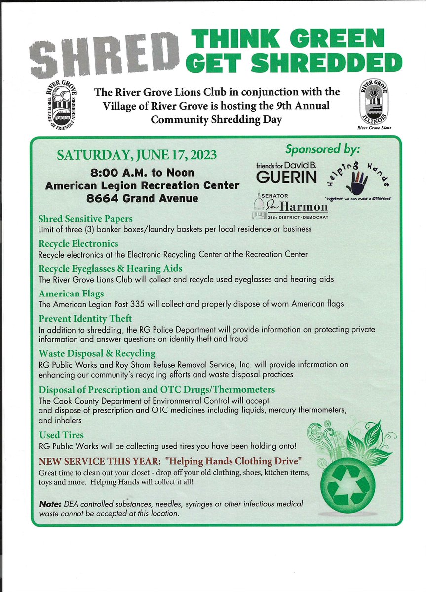 Village of River Grove tweet media