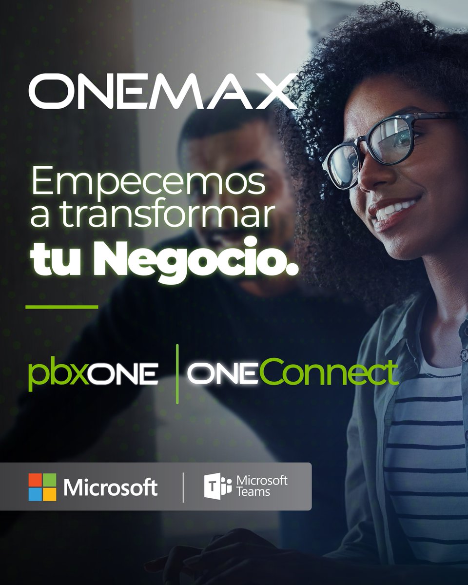 onemax_rd's tweet photo. ¡Conoce las nuevas soluciones que permitirán integrar la telefonía de tu empresa con Microsoft Teams!

Nuestros nuevos servicios de PBXONE y ONEConnect, junto a nuestro ya existente SIP Trunk Virtual, hacen posible convertir Microsoft Teams en la central telefónica empresarial. https://t.co/KzcI04ctLc