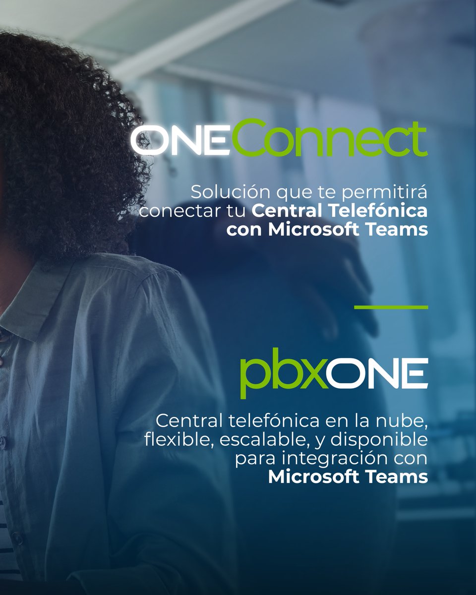 onemax_rd's tweet photo. ¡Conoce las nuevas soluciones que permitirán integrar la telefonía de tu empresa con Microsoft Teams!

Nuestros nuevos servicios de PBXONE y ONEConnect, junto a nuestro ya existente SIP Trunk Virtual, hacen posible convertir Microsoft Teams en la central telefónica empresarial. https://t.co/KzcI04ctLc