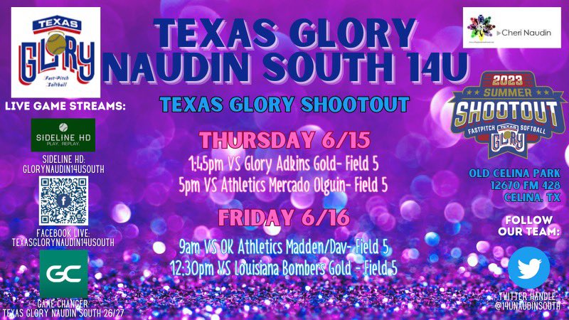 txglory14usouth's tweet image. Headed North this weekend…See you at the fields…#teamwork #TGN #beirreplaceable @castillaJaime5 @ismaelrvasquez1 @CSA_Athletes @TexasGloryLive 
Catch us live on Sidelinehd or facebook live, see info below 👇