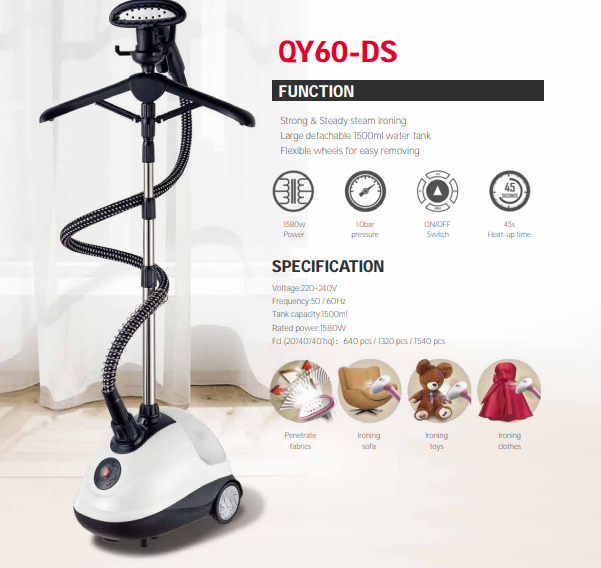 Garment steamer with CE ROHS REACH
wechat:jinluohome
whatsapp/wechat:0086-13636548515
Skype:tony.jinluo