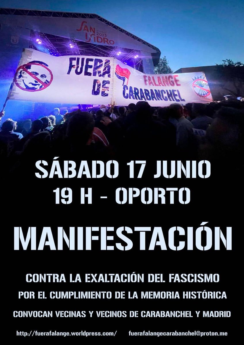 Coordinadora Antifascista Madrid tweet media