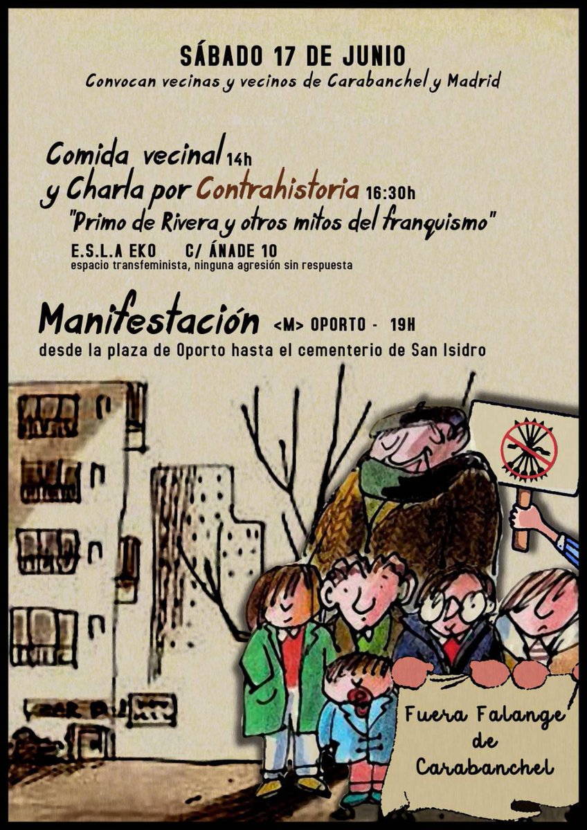 Coordinadora Antifascista Madrid tweet media