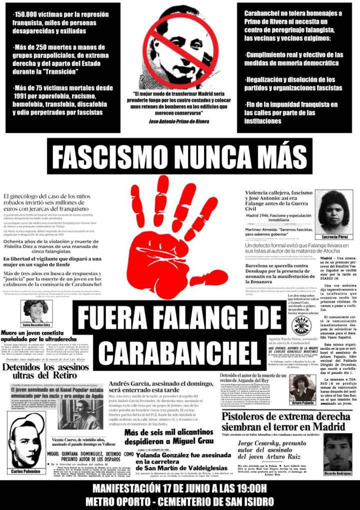 Coordinadora Antifascista Madrid tweet media