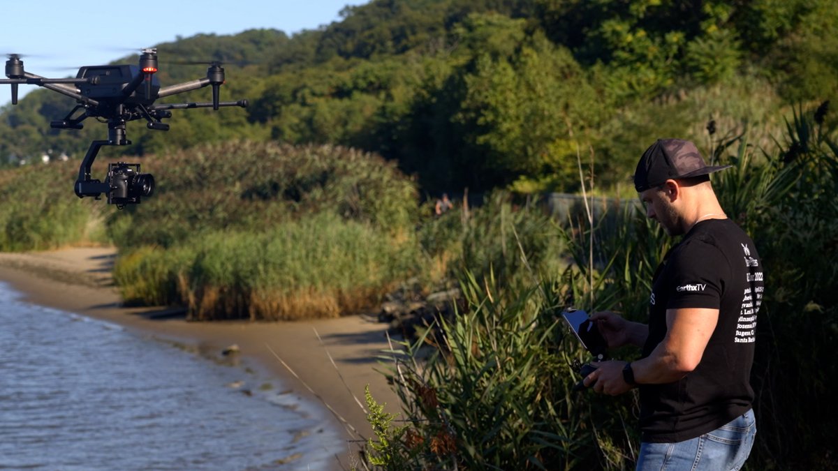2RiverPictures's tweet photo. FAA Certified drone opp on staff! drop us a line for any aerial services. #drone #sony #airpeak #aerial #FAAdrone #DJI https://t.co/D34GfPW2vc