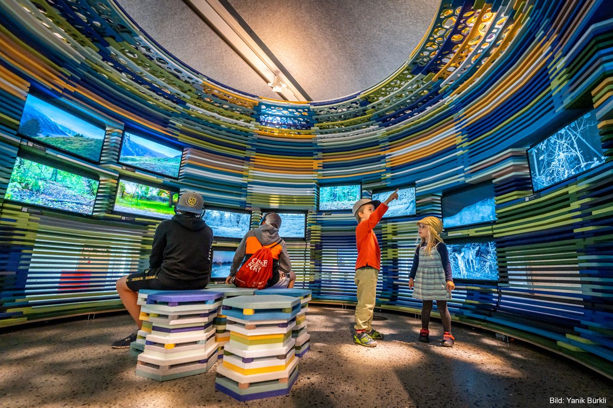 Using AI against biodiversity loss 🤖🦋 
With "Bits, Bytes &amp; Biodiversity", the first special exhibition in the newly arranged <a href="/nationalpark_ch/">Schweiz.Nationalpark</a> Center in Zernez, UZH addresses the use of modern technologies in ecology.

👉 news.uzh.ch/en/articles/ne…

<a href="/MotionTriggered/">Triggered by Motion</a> @DIZH_ZH