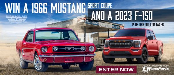 Support a great cause and enter the Show and Tow Dream Giveaway to win a custom 2023 Ford F-150, '66 Mustang and a Futura trailer! Your donation will help veterans and kids, and you could drive away in style. 🙌❤️ Enter at dreamgiveaway.com/tickets/show&t… 
#SupportCharity #DriveInStyle