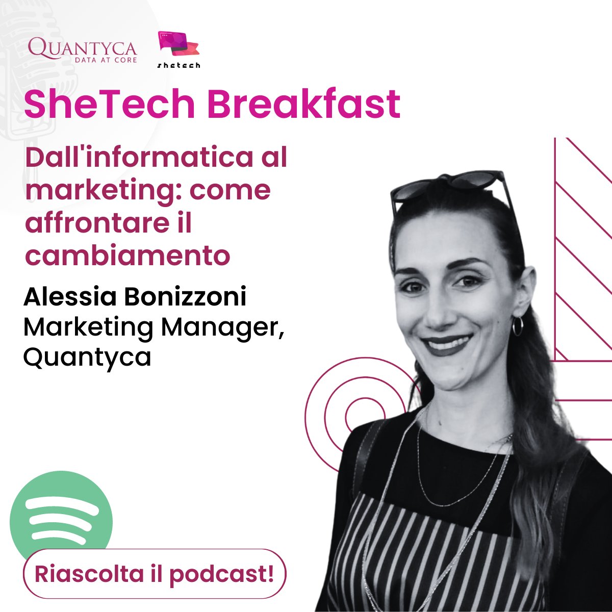 quantycabi's tweet photo. La nostra Alessia Bonizzoni ha avuto una carriera molto particolare, con un coraggioso cambio di direzione! Ecco cosa ha raccontato a @Shetech: se vi siete persi la sua storia, potete recuperarla integralmente qui 🔗 https://t.co/l9BCmiTMjm https://t.co/rJPUGXvHBk