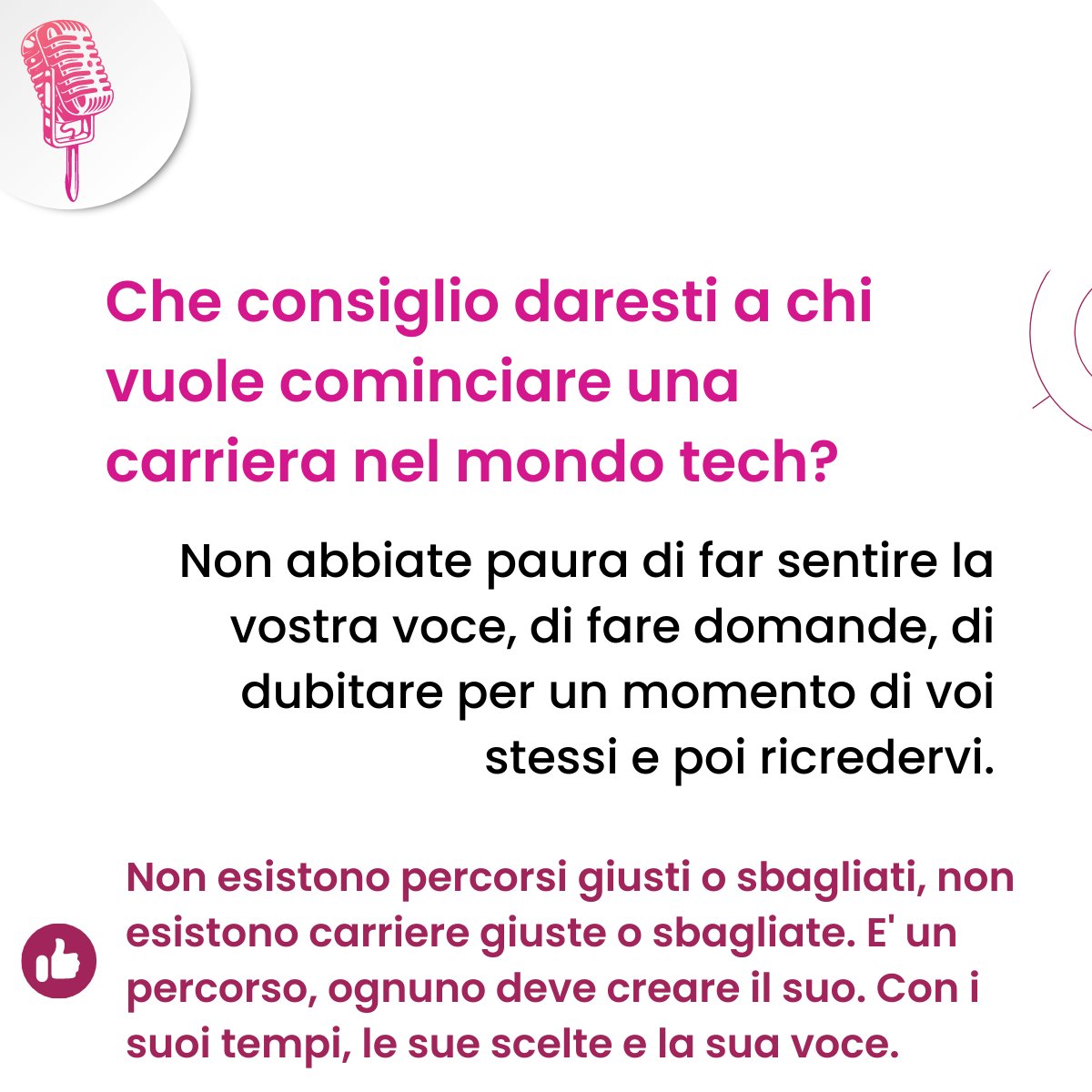 La nostra Alessia Bonizzoni ha avuto una carriera molto particolare, con un coraggioso cambio di direzione! Ecco cosa ha raccontato a @Shetech: se vi siete persi la sua storia, potete recuperarla integralmente qui 🔗 open.spotify.com/episode/4DCuWi…