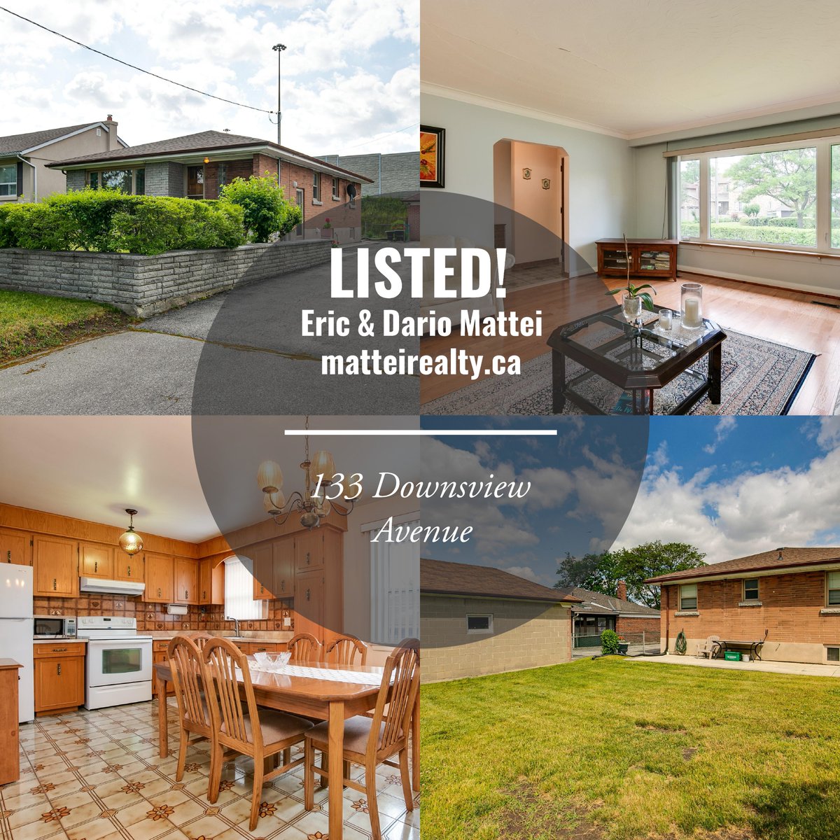 LISTED! 133 DOWNSVIEW AVENUE MLS W6147040

AN EXCELLENT TORONTO BUNGALOW LOADED WITH FEATURES! 
$998,000

matteirealty.ca/Residential/Fo…

#downsview, #listing, #newlisting, #northyork, #york, #toronto, #torontorealestate, #home, #house, #justlisted, #mattei, #matteirealty,