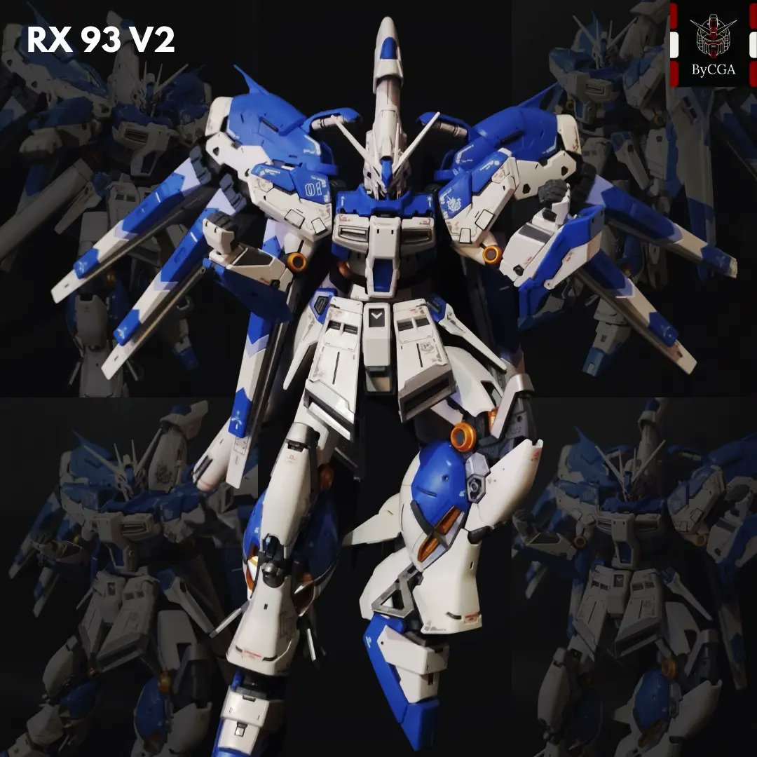 awc_ga's tweet photo. RG RX-93 V2! 😍🔍
#Bandai #RG #RX93v2 #MobileSuitGundam 
#ガンプラ好きと繋がりたい #ガンプラ好きな人と繋がりたい https://t.co/q9xe3IHYwU