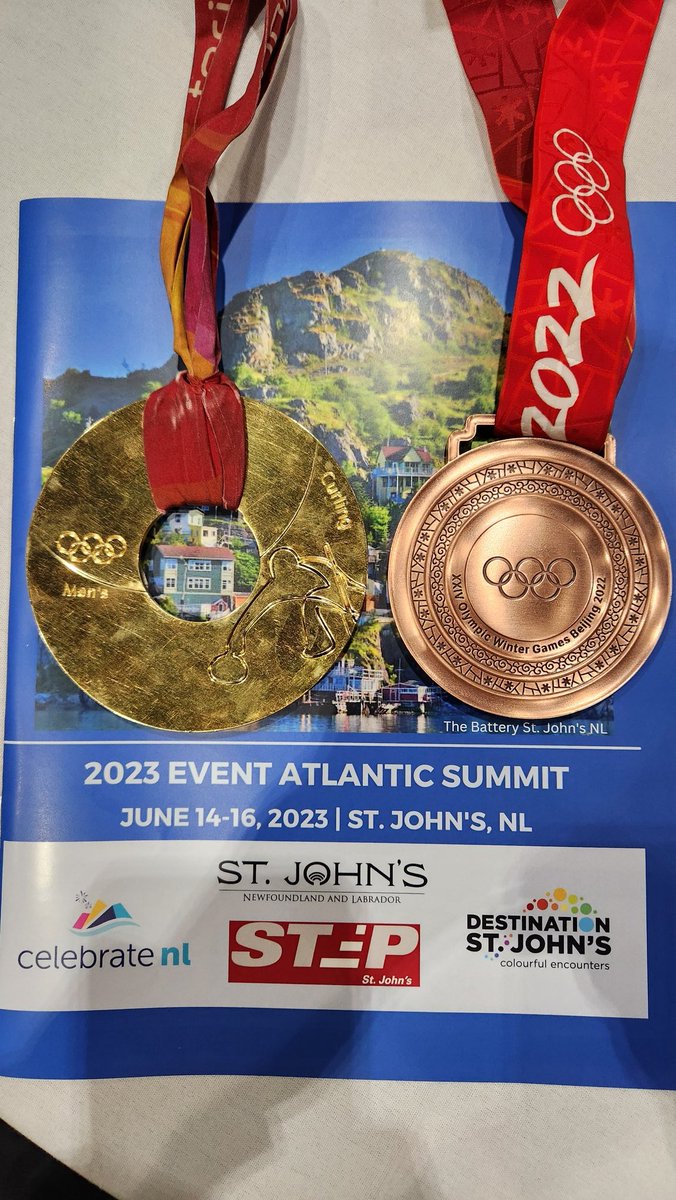 Great to hear from <a href="/CanadianOlympic/">Canada</a>  &amp; <a href="/worldcurling/">World Curling</a> champion 🏆 <a href="/BradGushue/">Brad Gushue</a> at the <a href="/EventAtlantic/">EventAtlantic</a> conference in St. John's, NL.