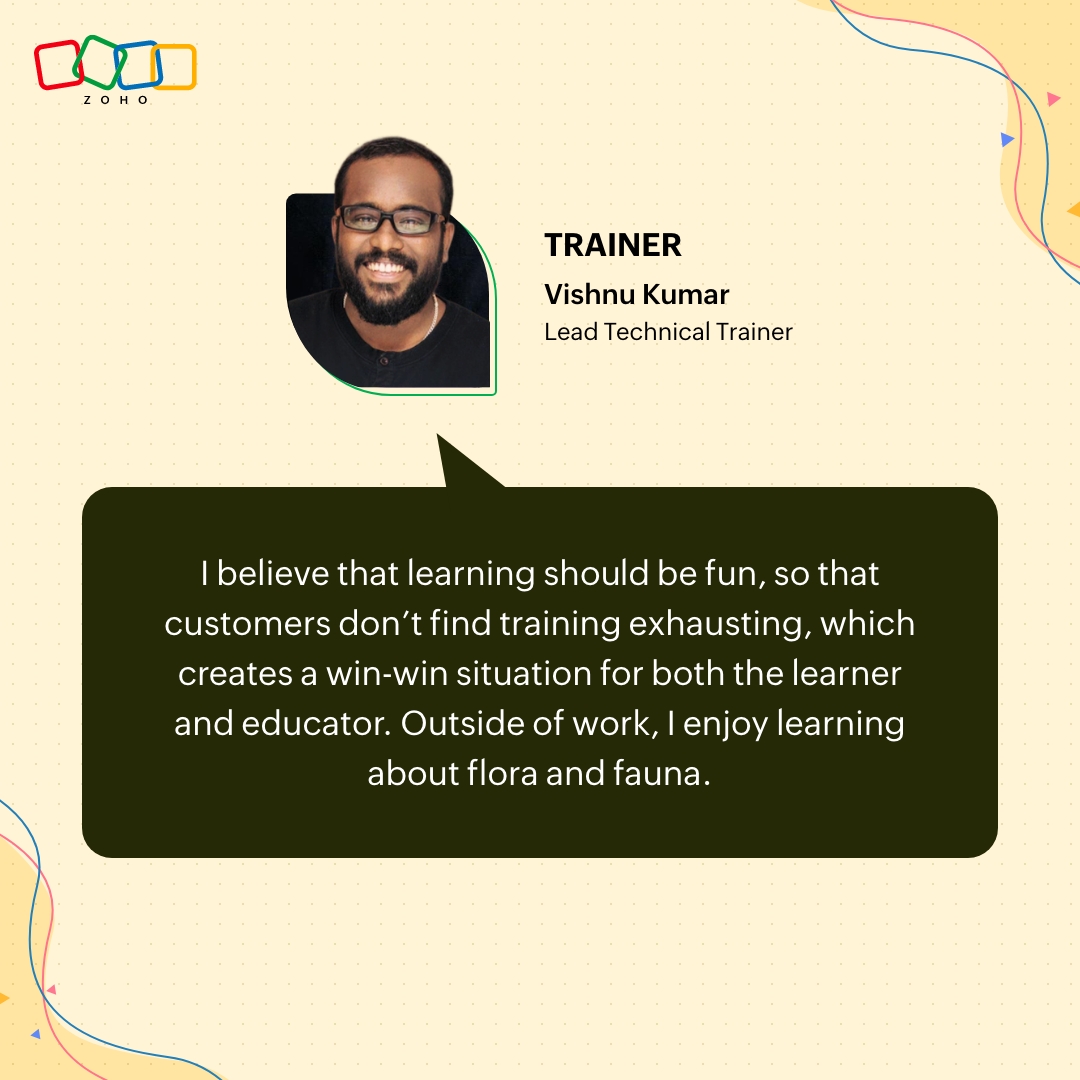 Zoho Spark tweet media
