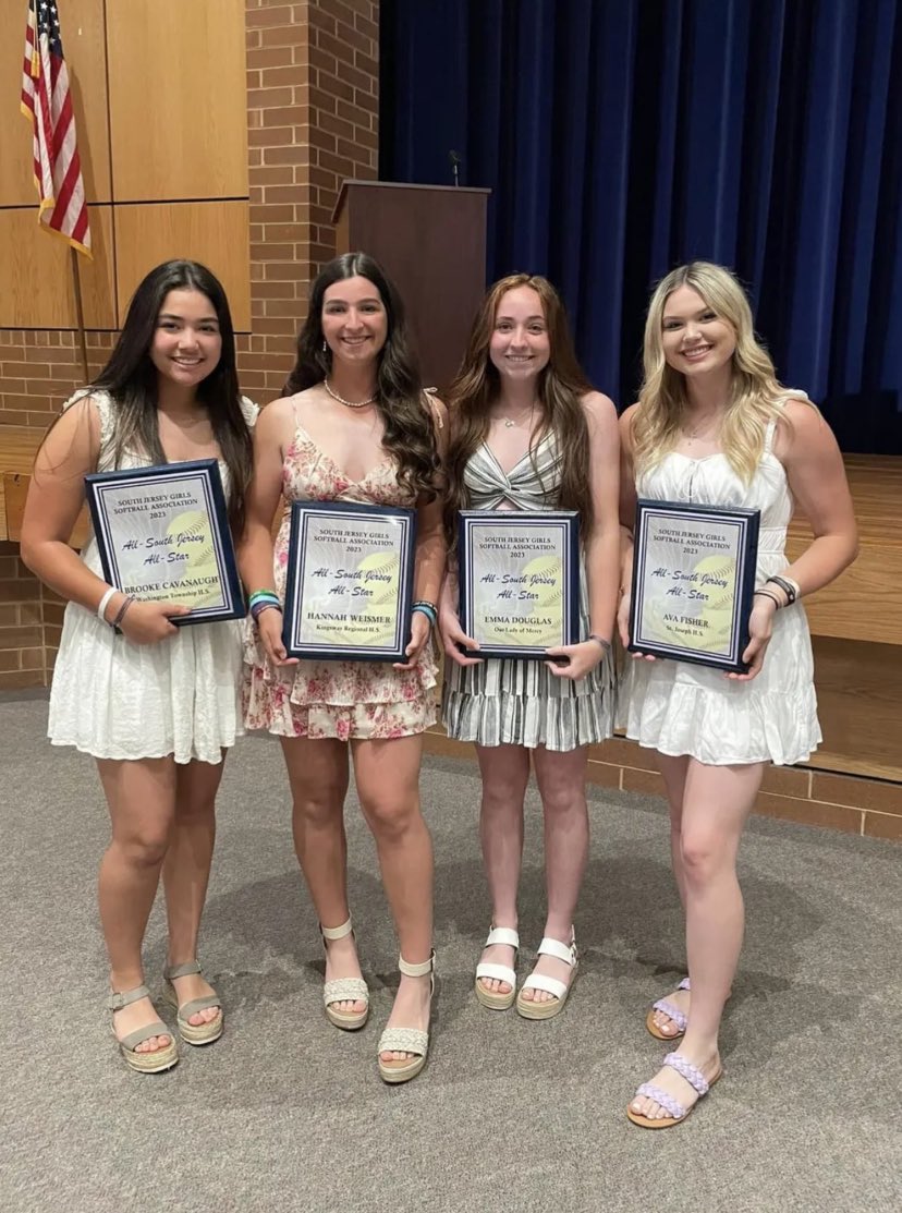 bcavanaugh2024's tweet photo. Had a great night at SJGSA 2023 Award Ceremony! Over 90+ schools in South Jersey I am so thankful to be chosen as one of the All South Jersey All-Star along with 30 other girls! @outlaws18ucav @JOutlawsGold_DB @StocktonSofball @RowanUSoftball @RCNJSoftball @TCNJSoftball https://t.co/4dfTB2CFFK