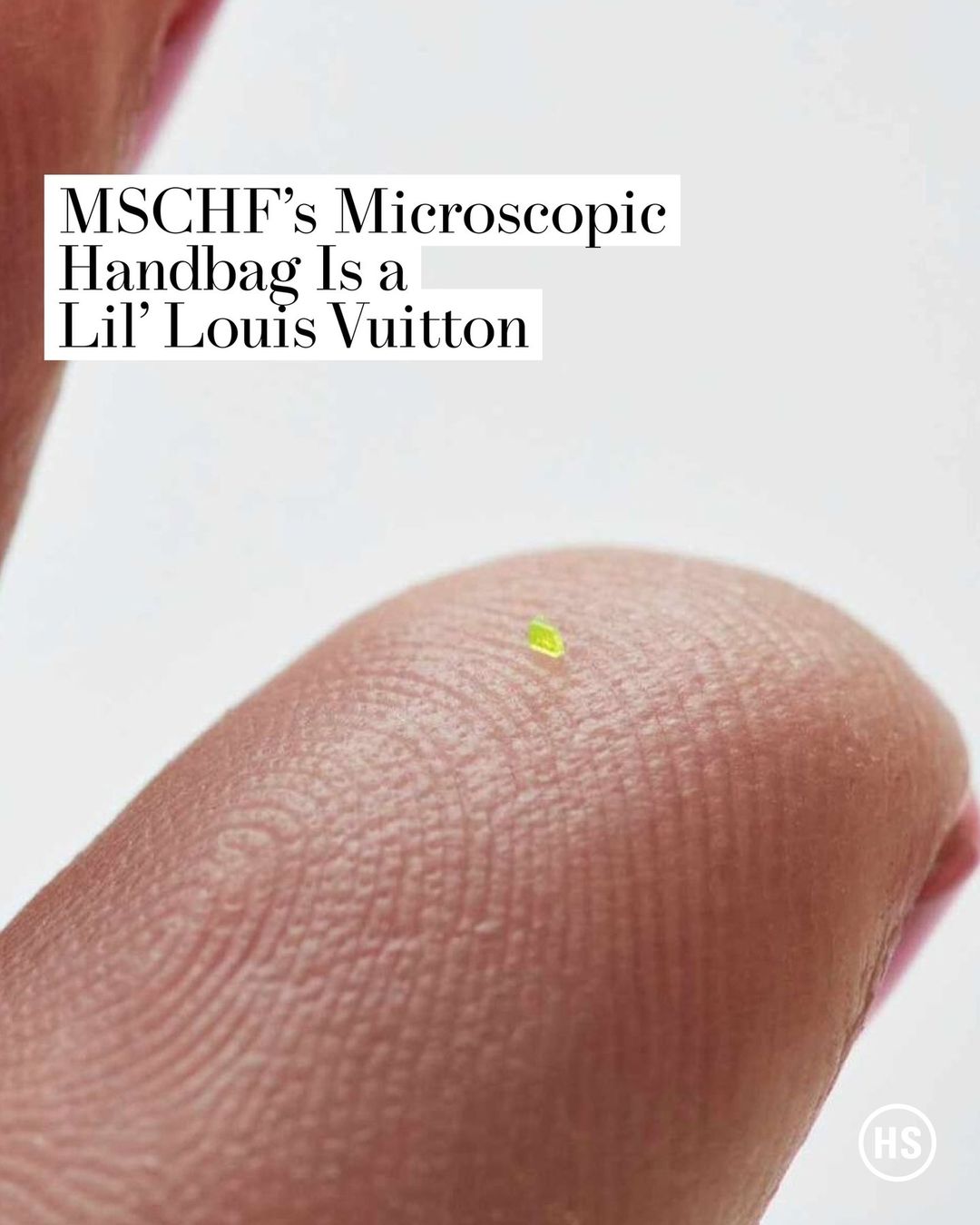 MSCHF's Microscopic Handbag Is a Lil' Louis Vuitton